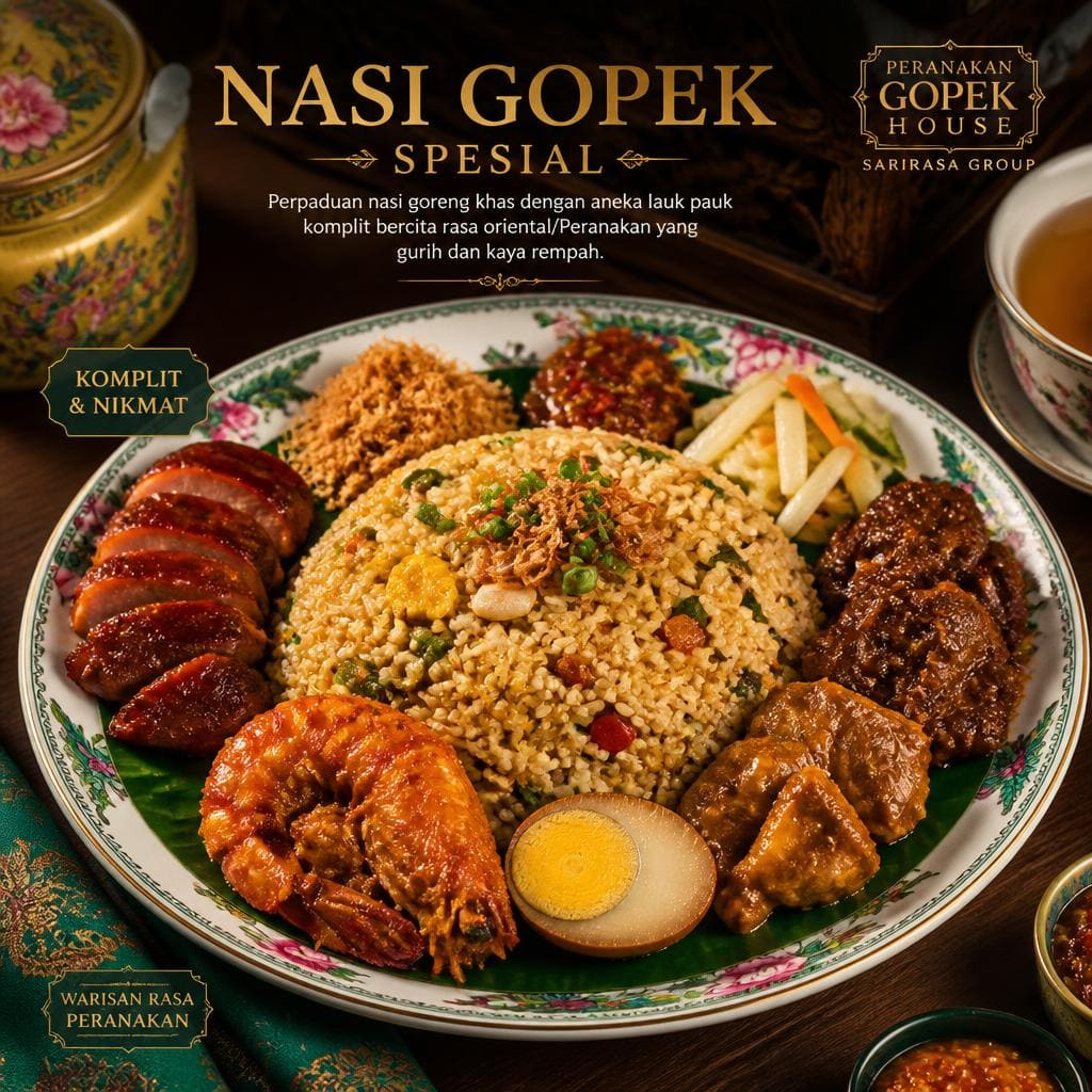 Nasi Gopek Spesial dari kategori nasi campur Gopek House